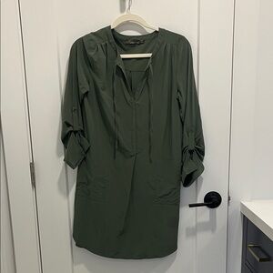 Prana Forest Green Long Sleeve Top